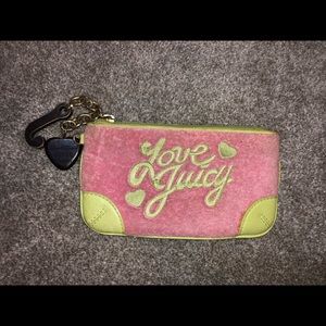 Juicy Couture Makeup bag/ wristlet 💄